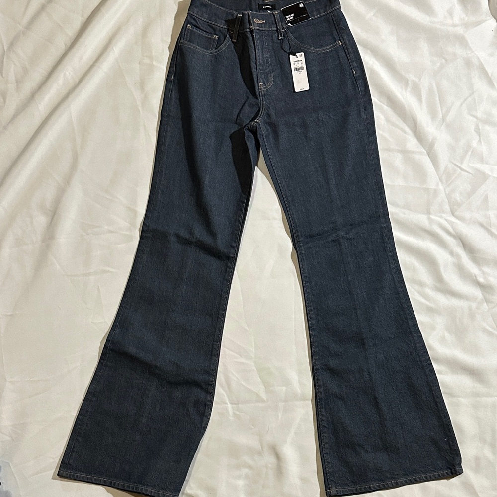 Classic Blue Flared Express Women's Jeans